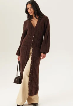 Knitted Cardigan Dress