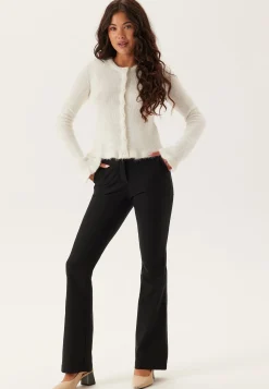 Knitted Frill Cardigan
