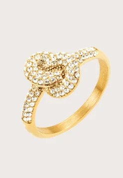 Knot Crystal Ring