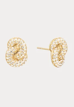 Knot Crystal Stud
