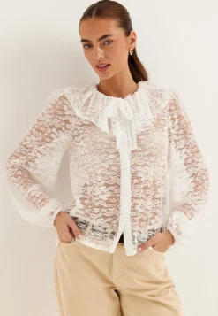 Lace Collar Blouse