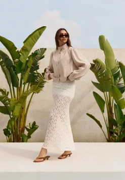 Lace Maxi Skirt