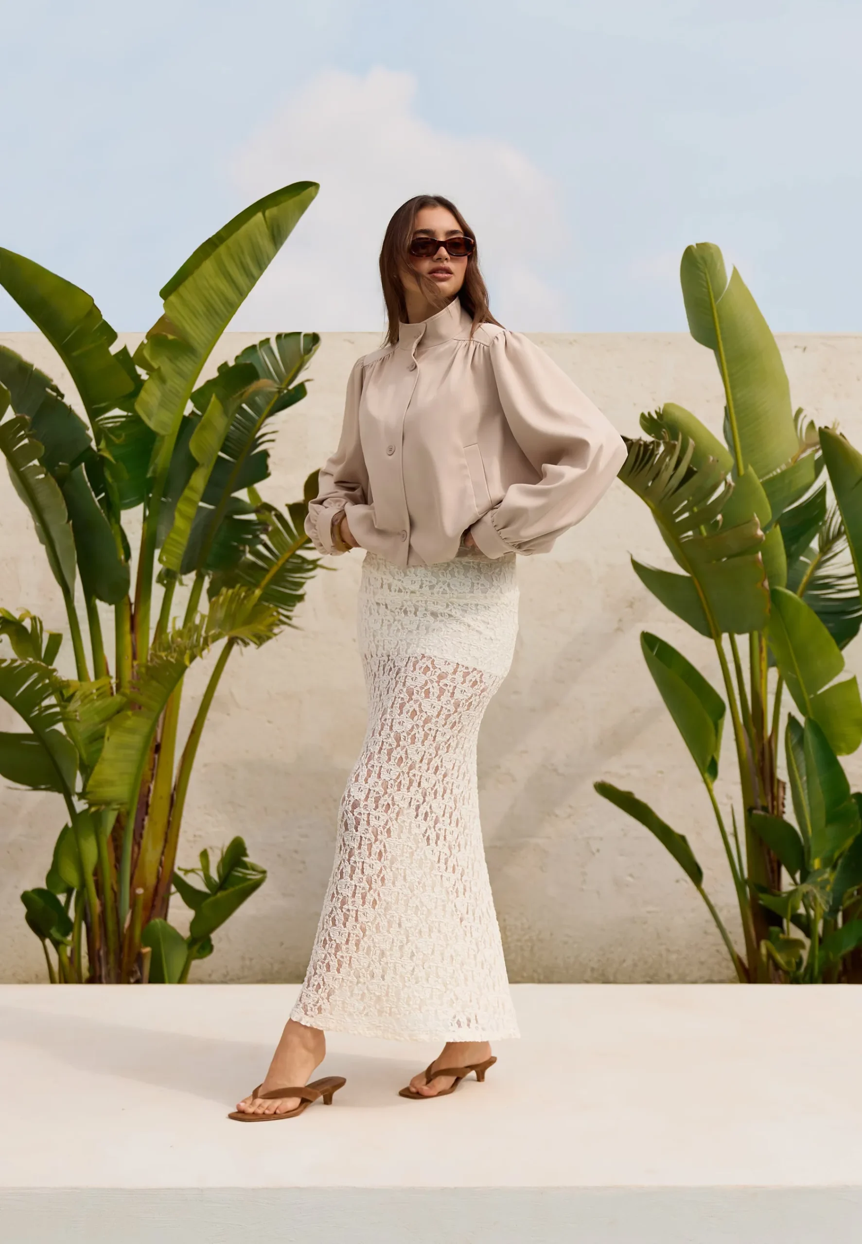 Lace Maxi Skirt