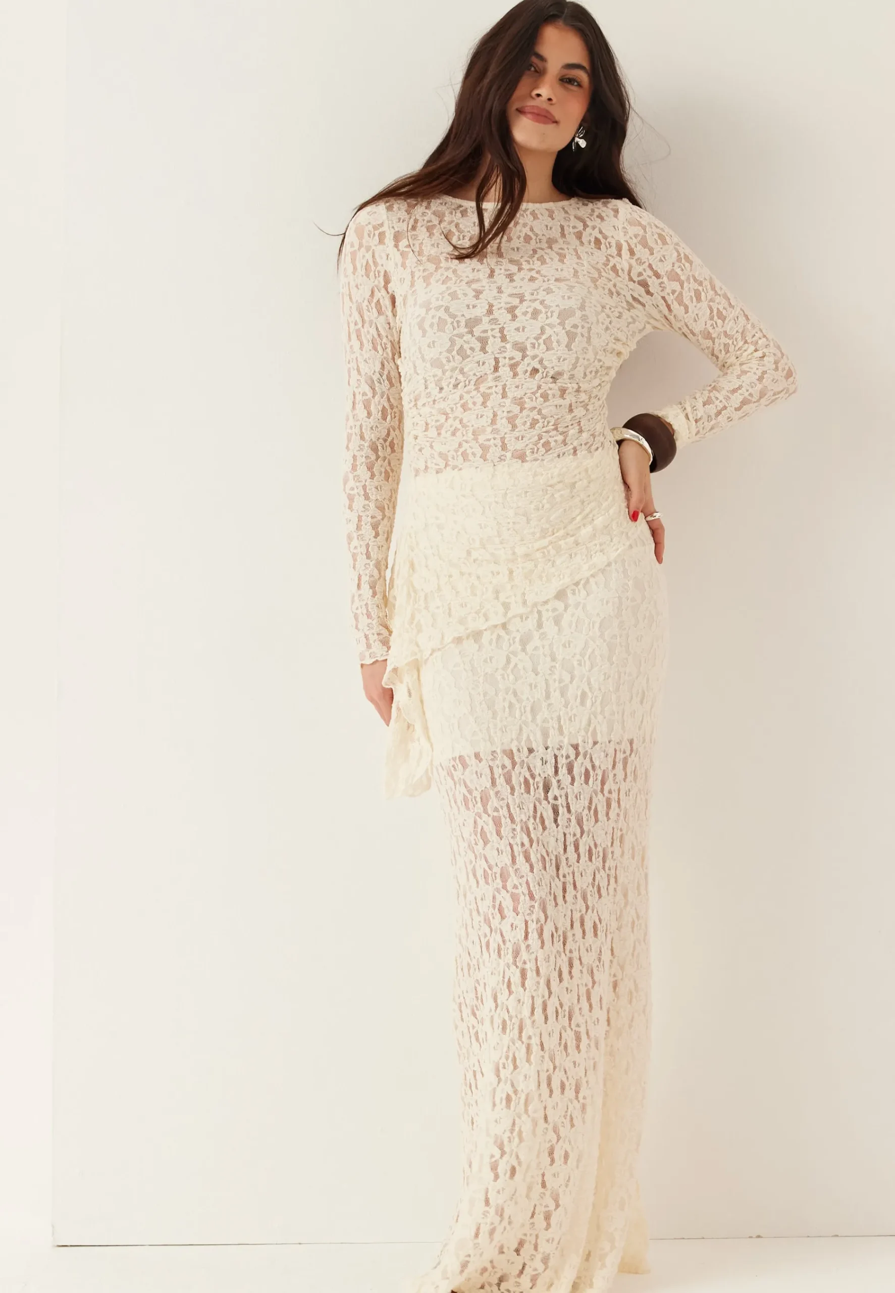 Lace Maxi Skirt