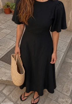 Linen Midi Dress