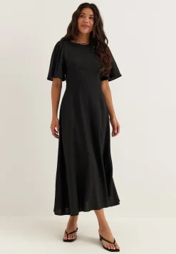Linen Midi Dress