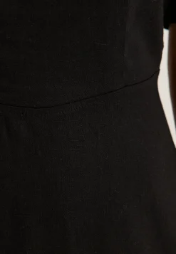 Linen Midi Dress