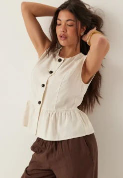 Linen Vest