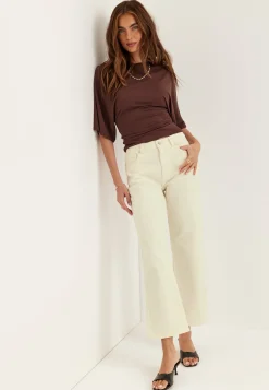 Linn High Straight Ankle Jeans