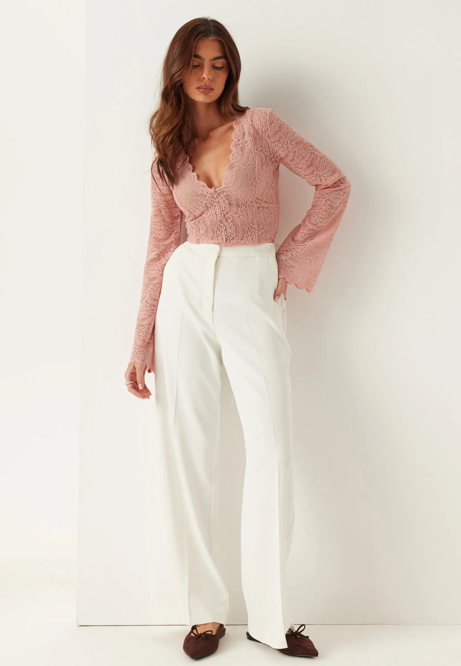 Long Sleeve Lace Top