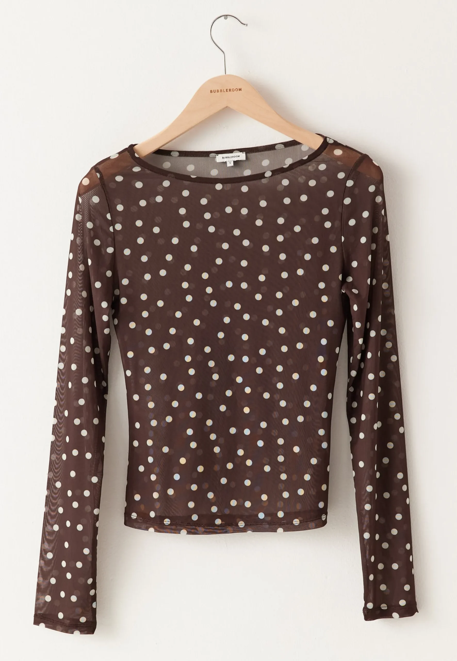 Long Sleeve Mesh Top
