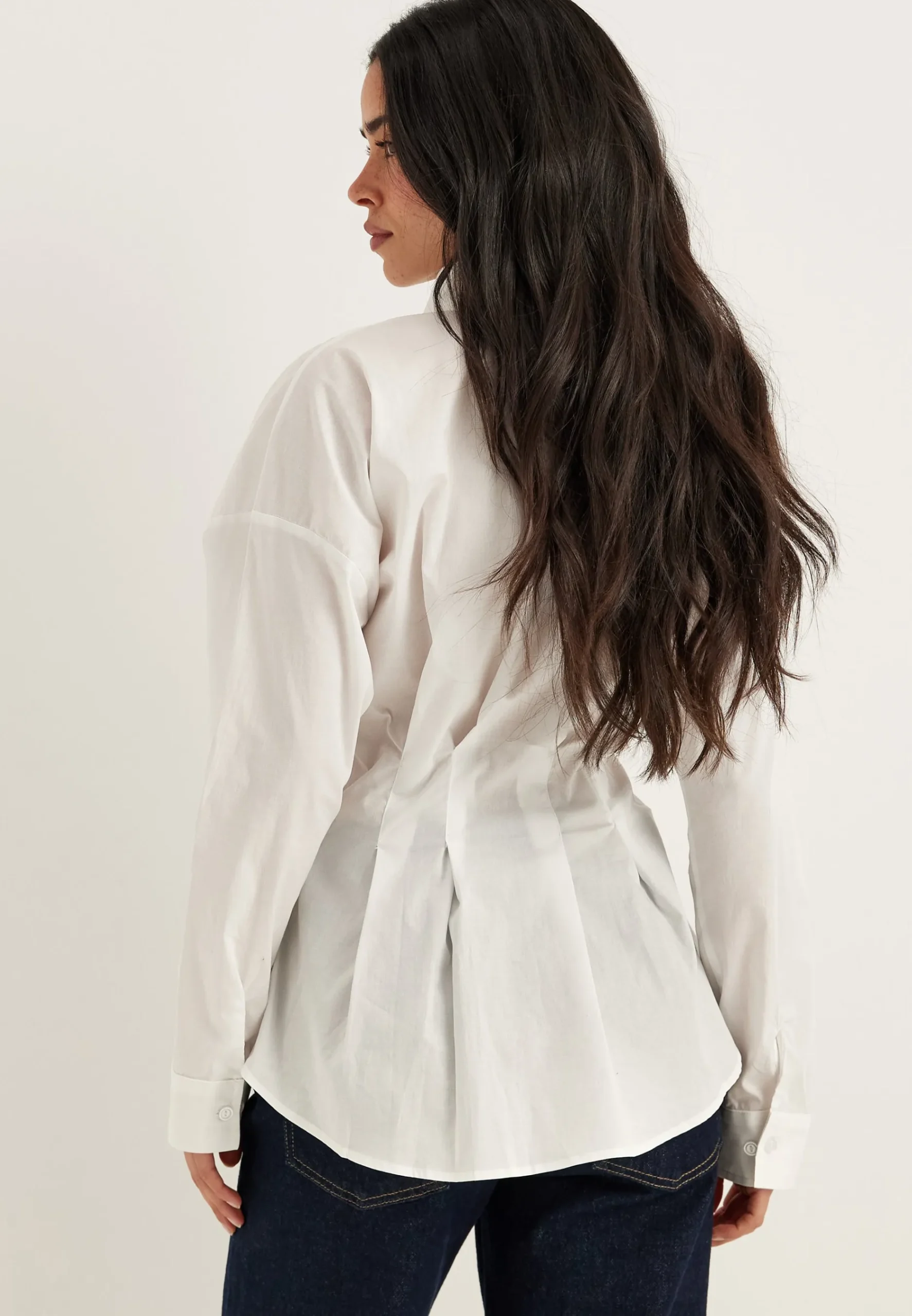 Long Sleeve Waist Shirt