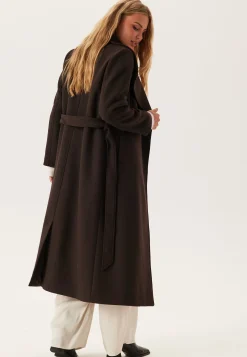 Long Wool Blend Coat