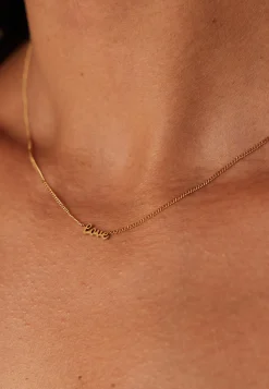 Love Necklace Gold-plated