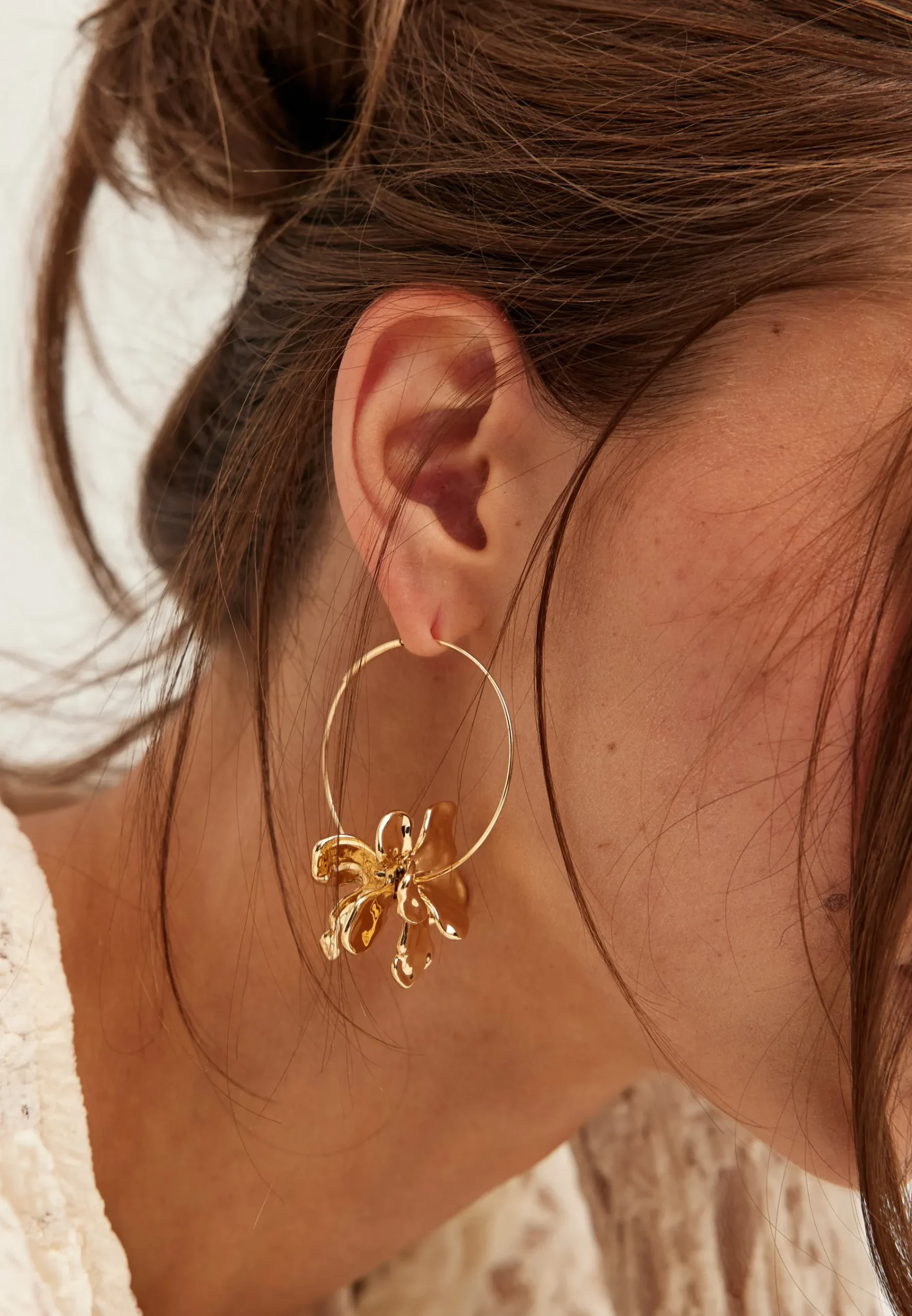 Lunith Earrings Gold-plated