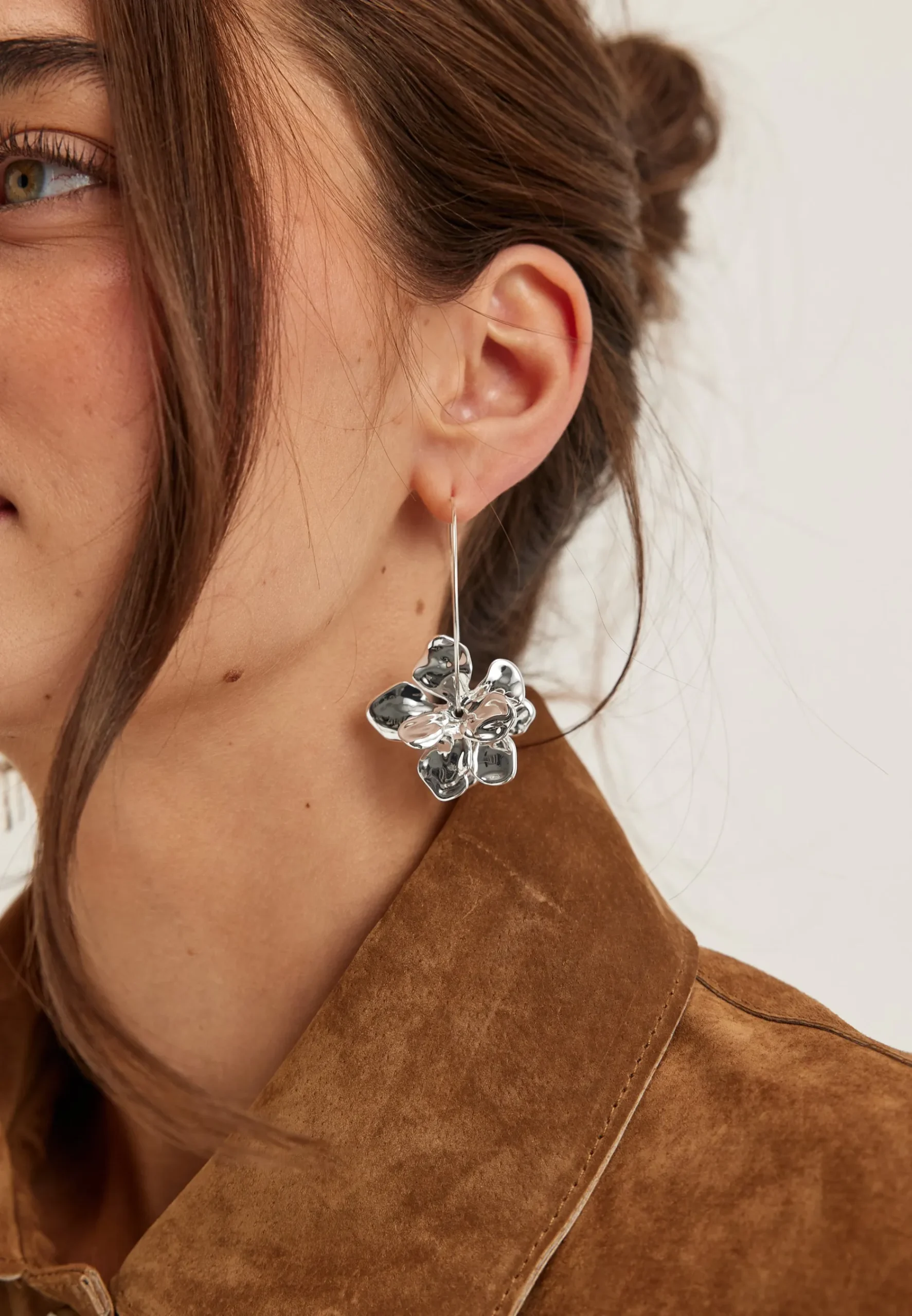 Lunith Earrings Silver-plated