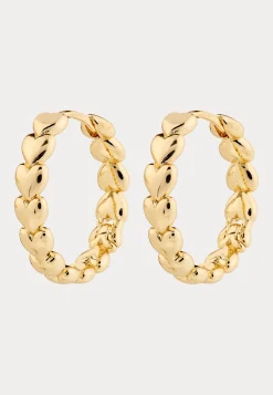 Maeve Hoop Earrings Gold-plate