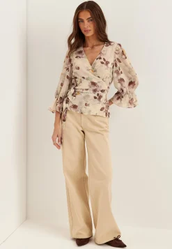 Mary-beth Wrap Blouse