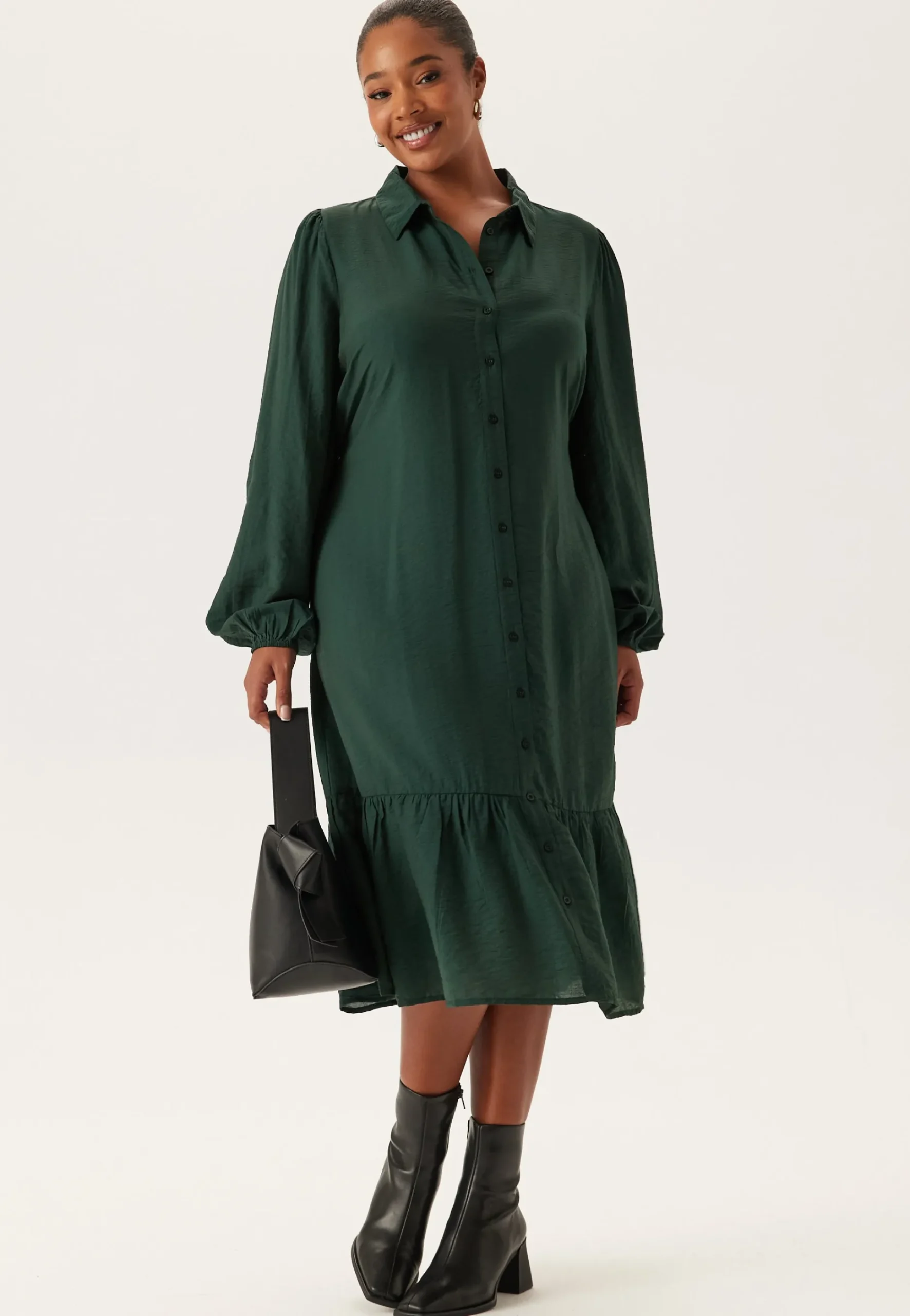 Midi Shirt Dress