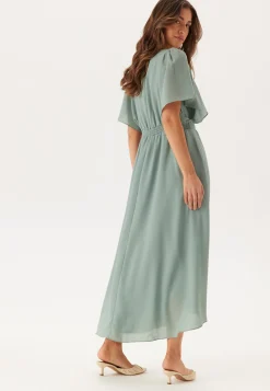 Mirage 2/4 V-Neck Ankle Dress