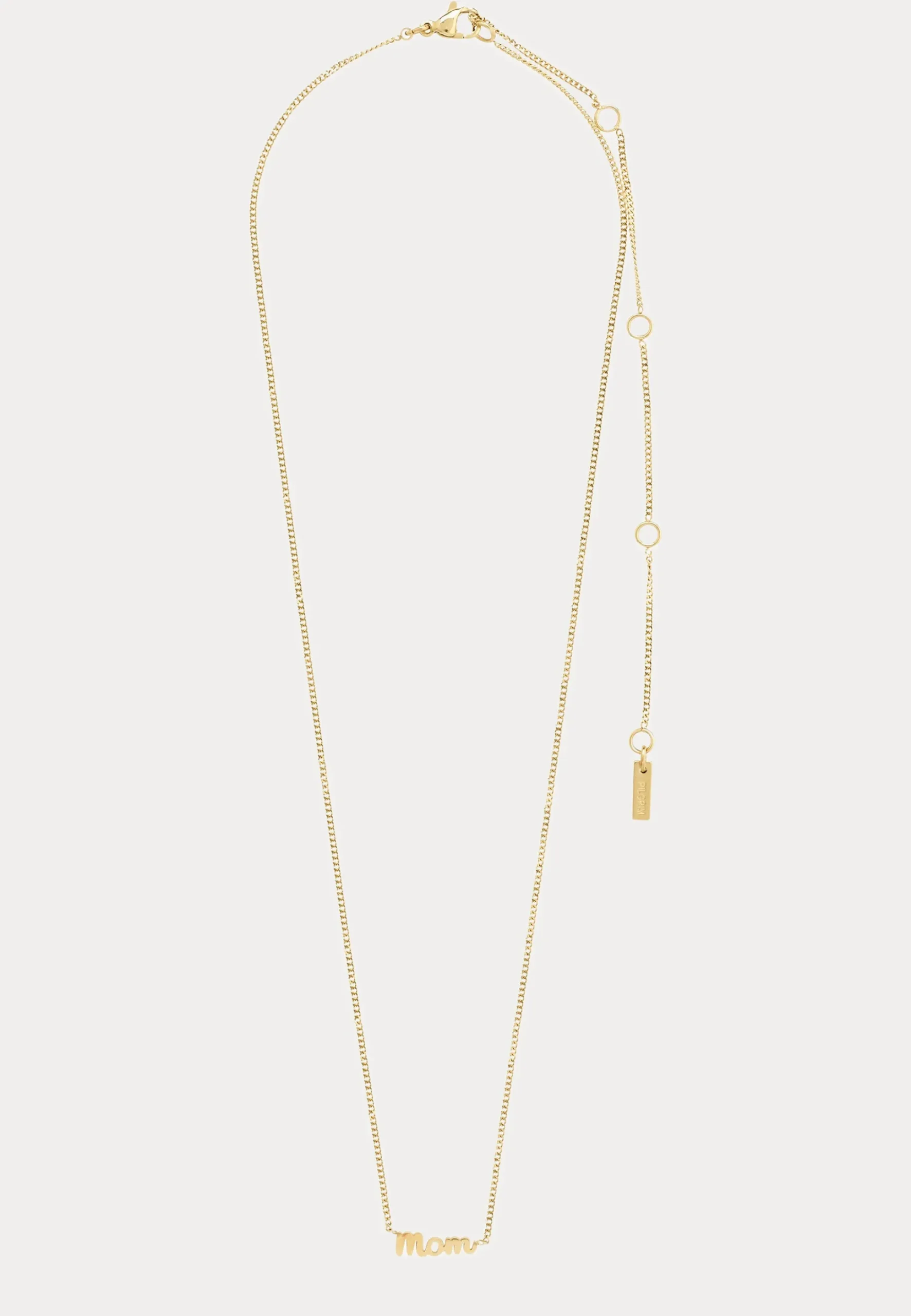 Mom Necklace Gold-plated
