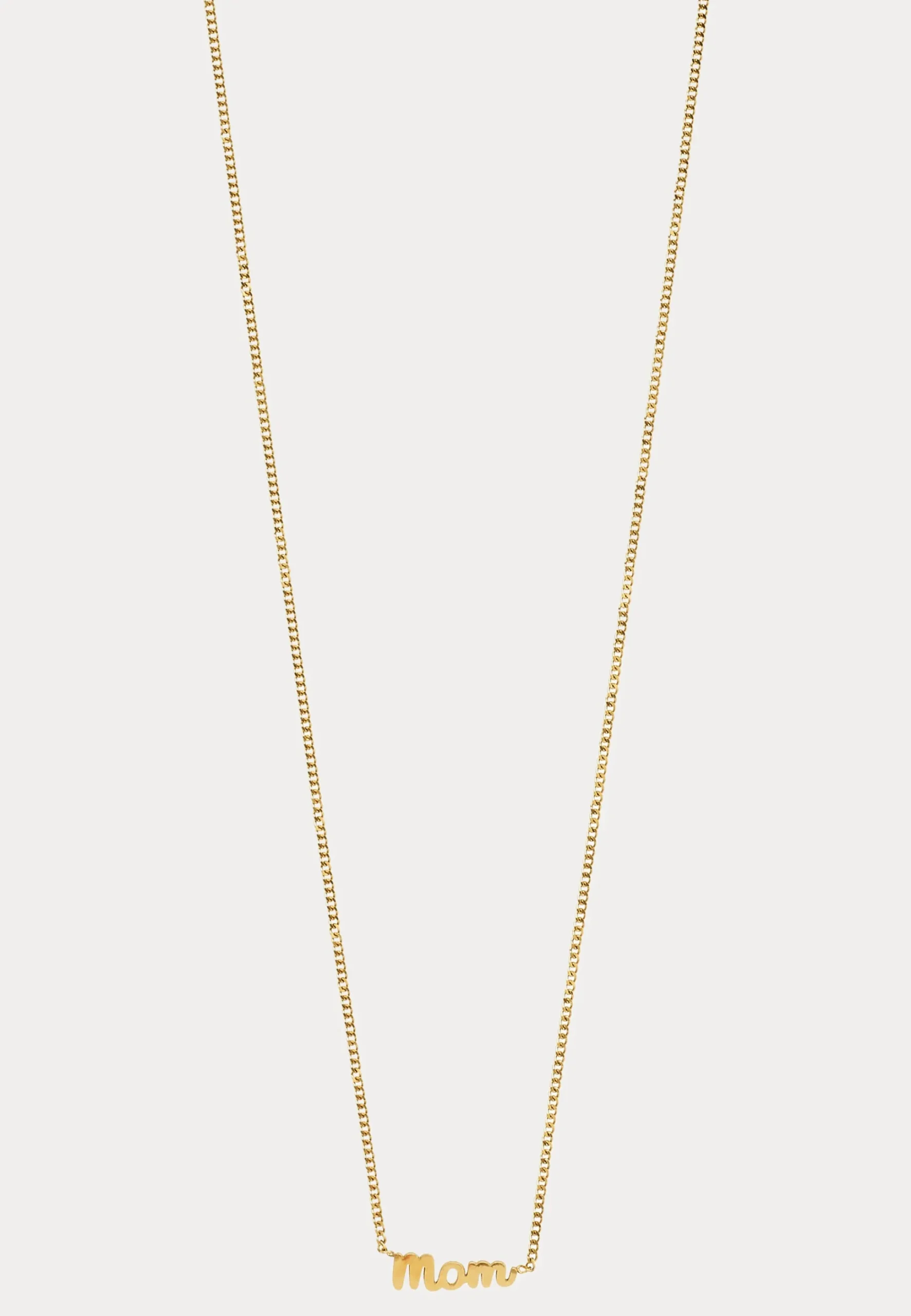 Mom Necklace Gold-plated