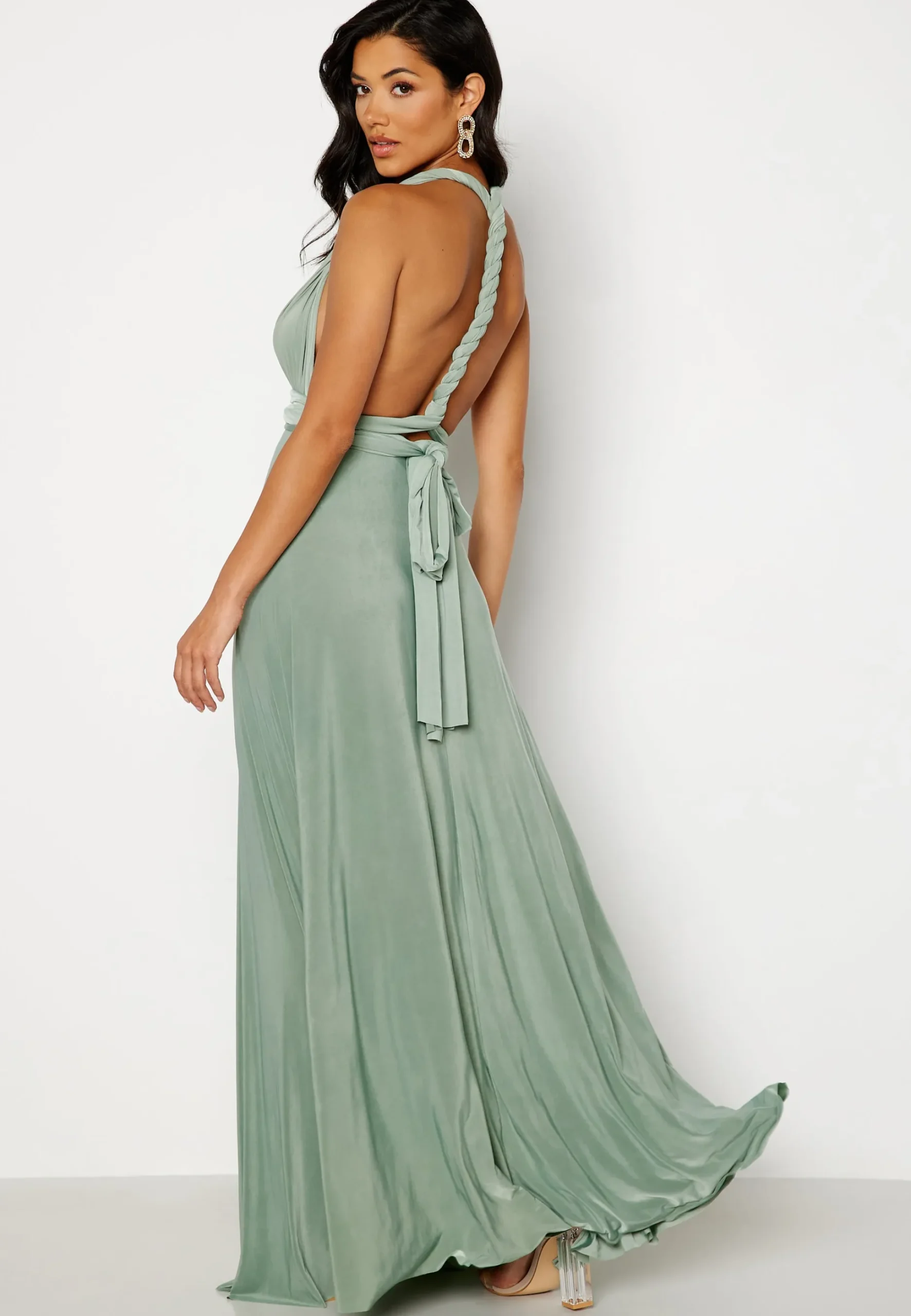 Multi Tie Maxi Dress