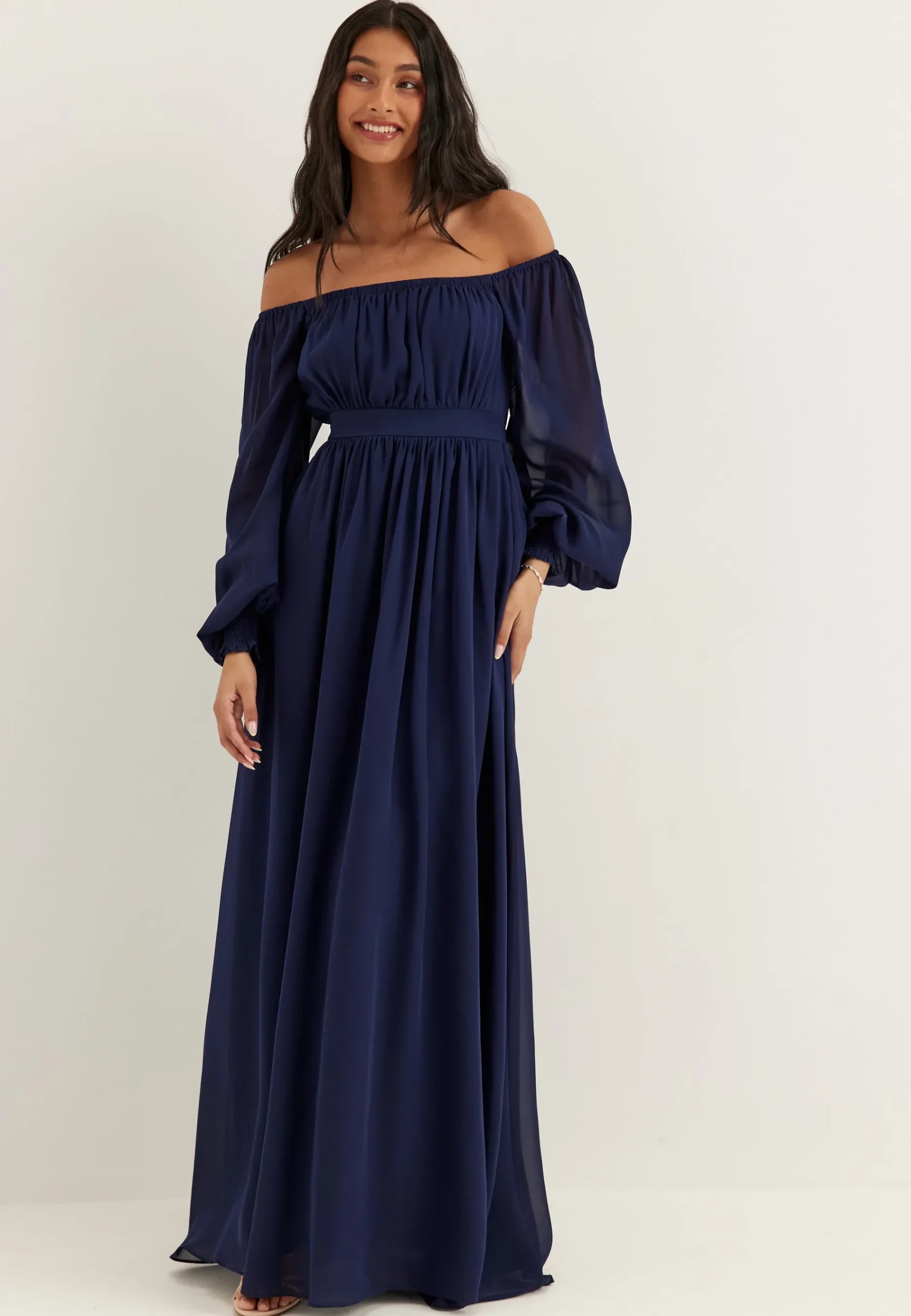 Multi Way Chiffon Maxi Dress