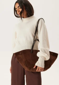 Nola Suede Handbag
