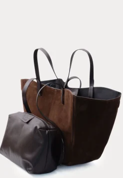 Nola Suede Handbag