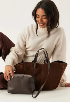 Nola Suede Handbag