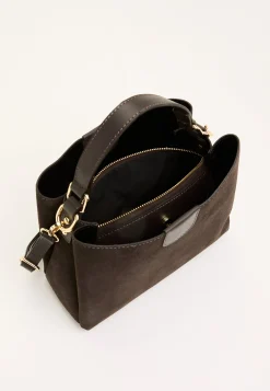 Novara Suede Handbag