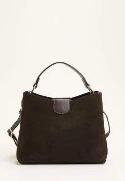 Novara Suede Handbag