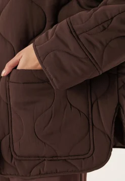 Objallie Ls Lo Quilted Jacket