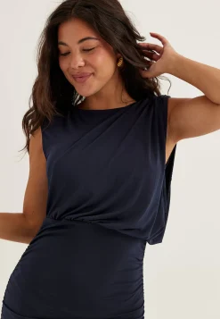 Objdellie Reg. Drapy Maxi Dress