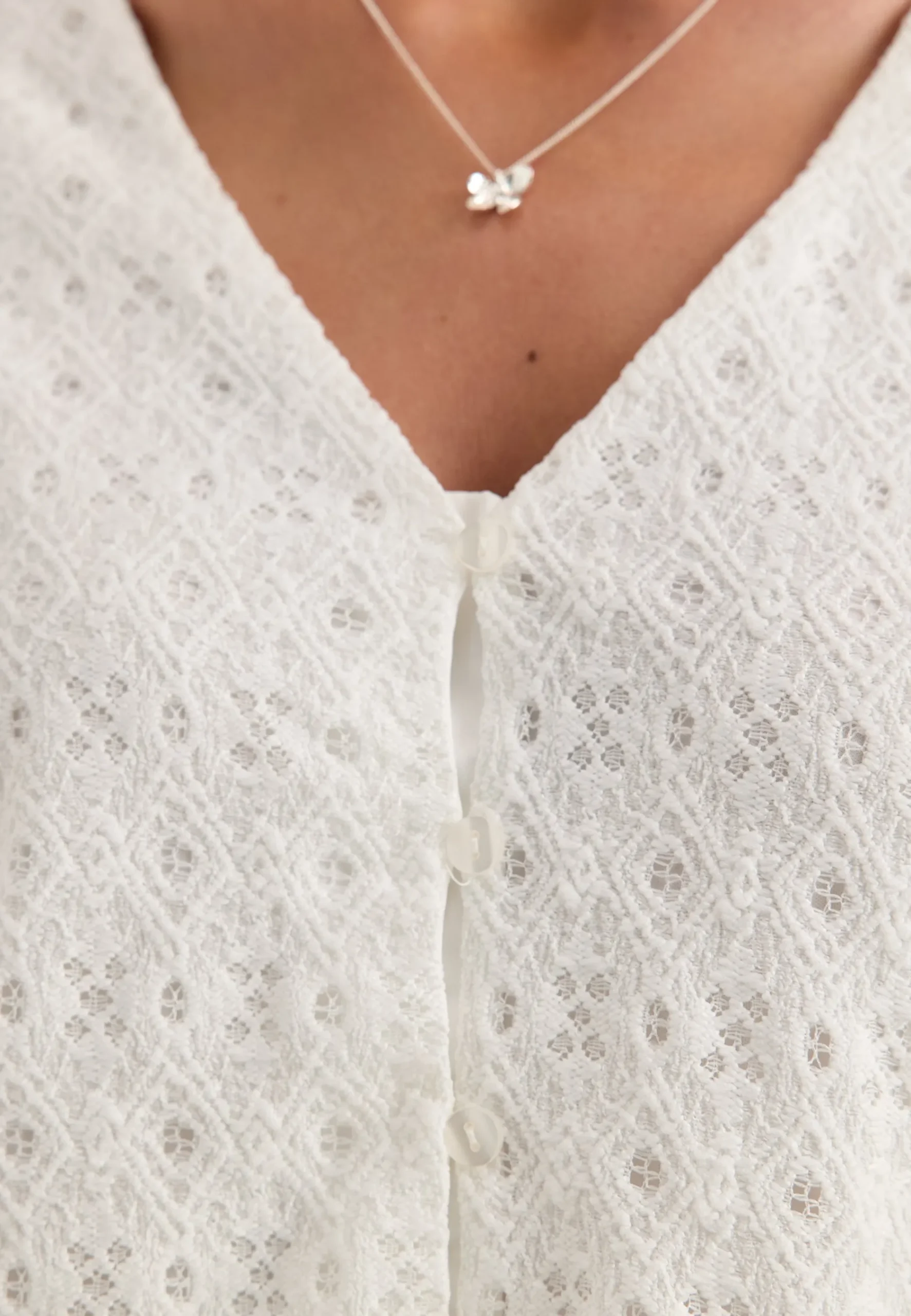 Objlaila L/S V-NECK TOP NOOS