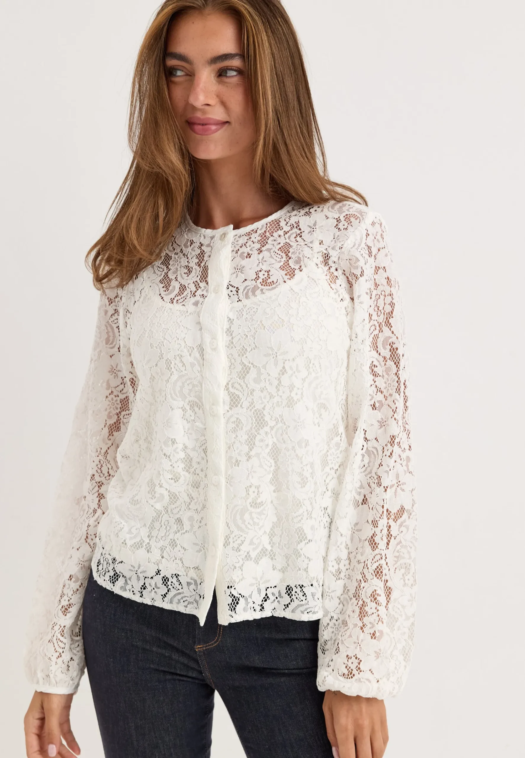Objlaney L/S LO TOP