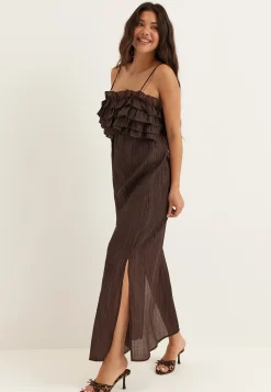 Objlyne S/L RE LONG DRESS