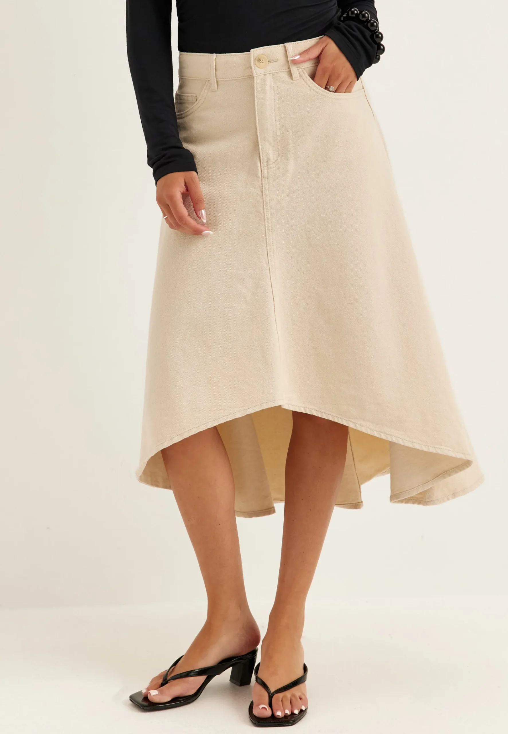 Objpixie Mw Midi Skirt