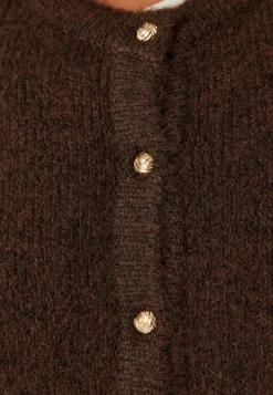 Objsaggia Re L/S KNIT CARDIGAN