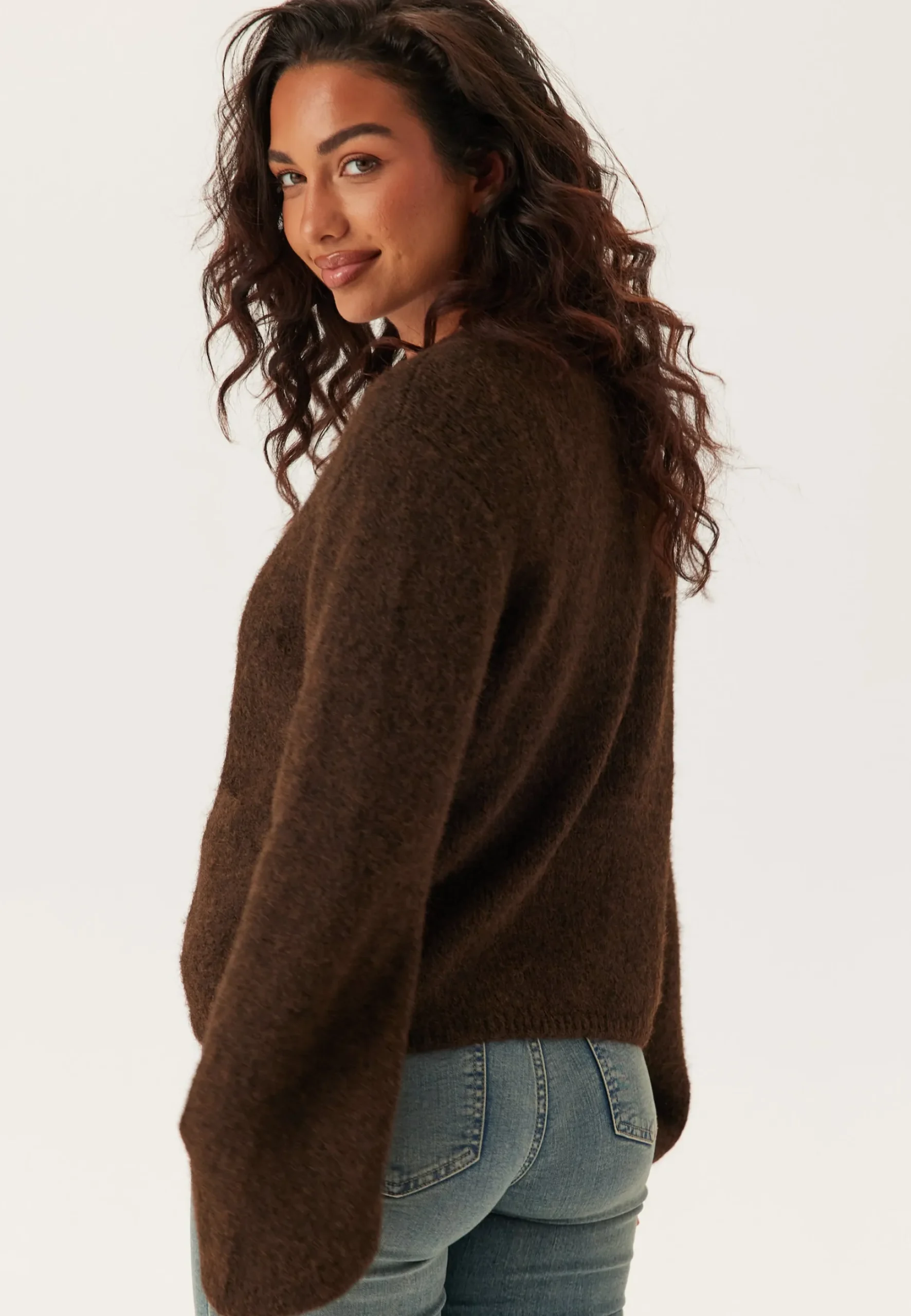 Objsaggia Re L/S KNIT CARDIGAN