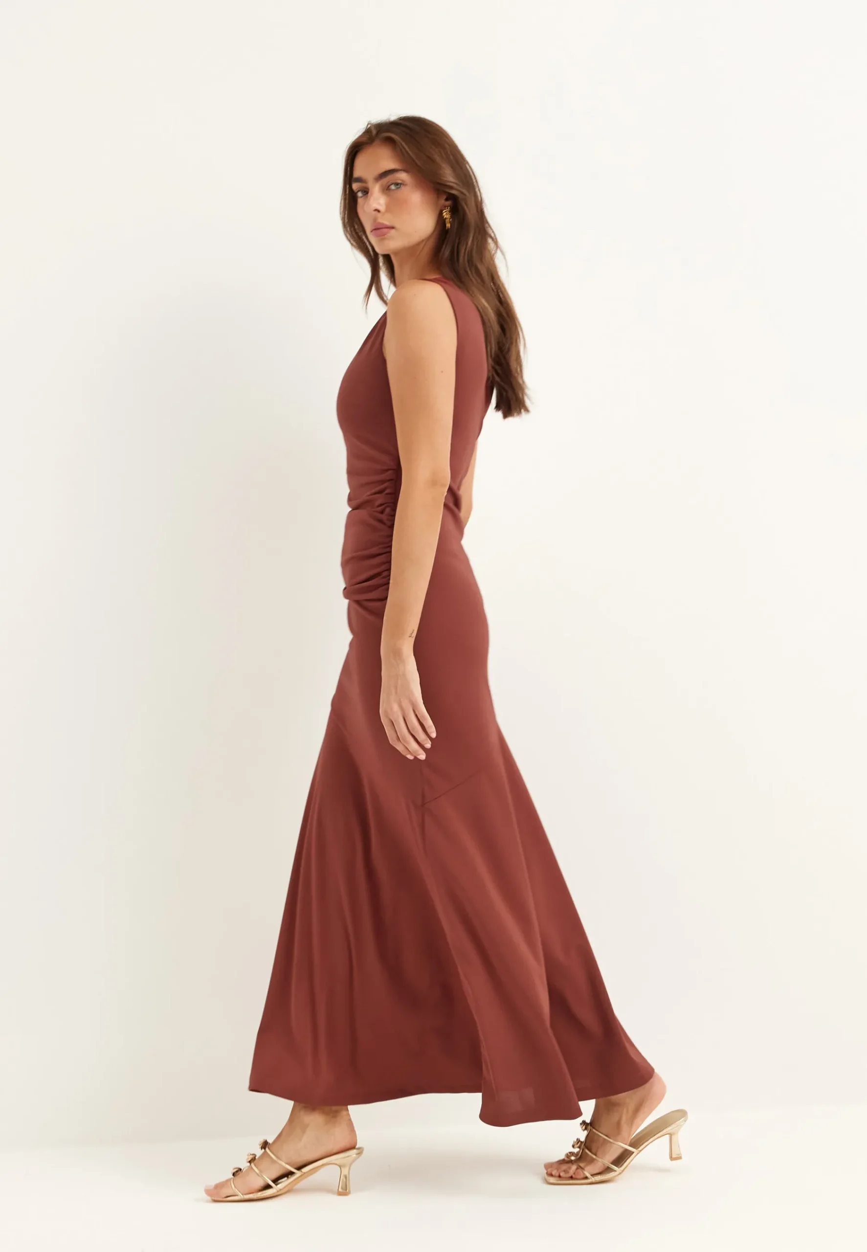 One shoulder dress