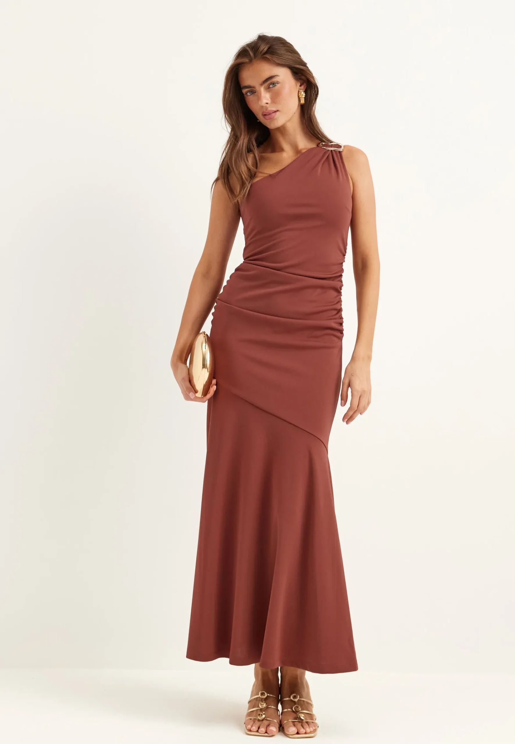 One shoulder dress