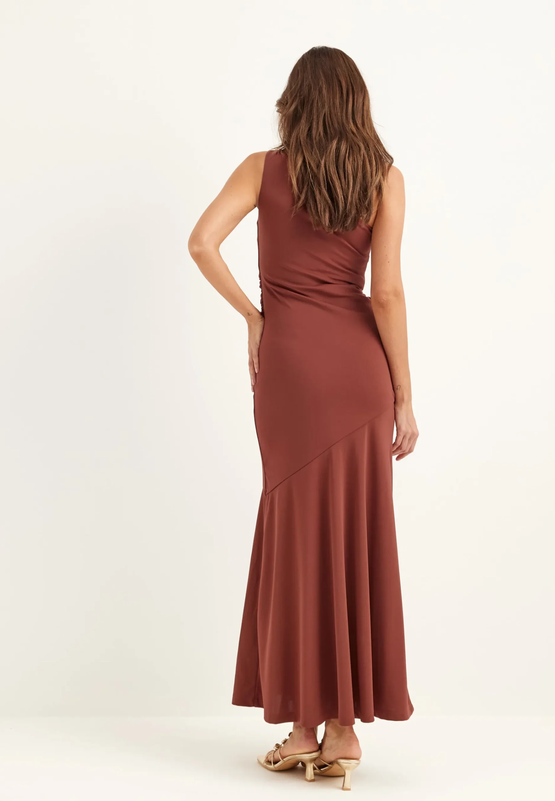 One shoulder dress