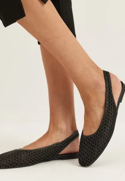 Onlakira-7 Woven Slingback Ballerina