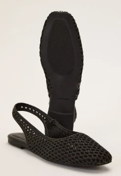 Onlakira-7 Woven Slingback Ballerina