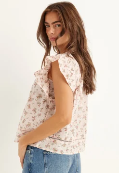 Onlasha Sl Frill O-neck Top