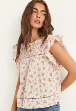 Onlasha Sl Frill O-neck Top
