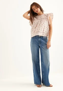 Onlasha Sl Frill O-neck Top