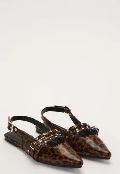 Onlaura-7 Pu Hardware Slingback